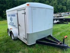 2007 United Express Tandem Axle Enclosed Trailer, VIN: 48BTE12227A088613