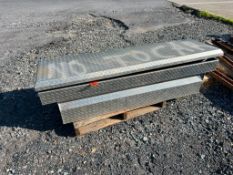 Weather Guard Aluminum Diamond Plate Pick-up Tool Box, 60