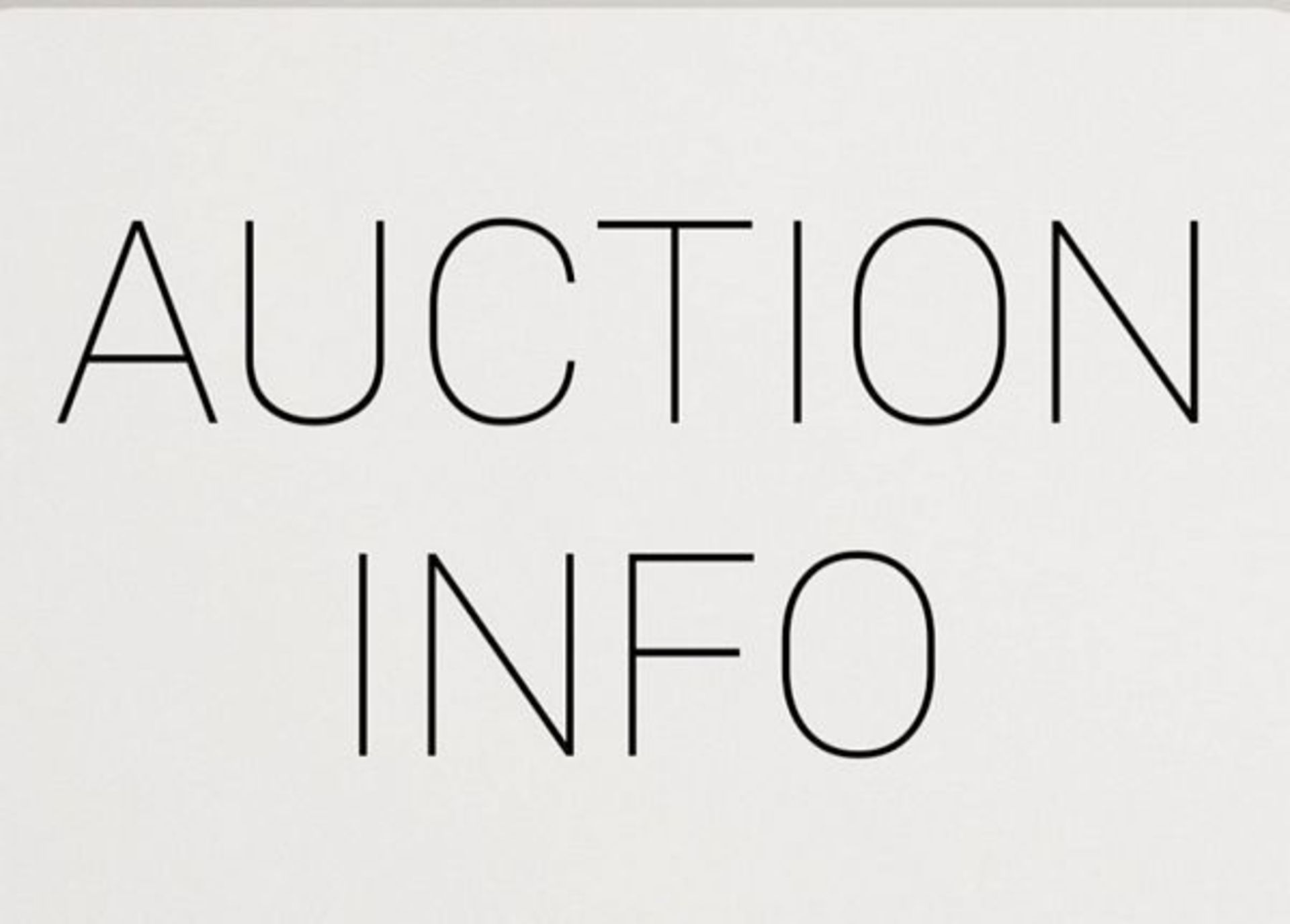 INFORMATIONAL LOT