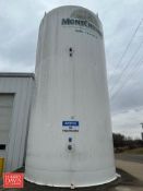 Mueller 10,000 Gallon Jacketed S/S Silo, S/N: 201120-4 with Horizontal Agitation, S/S Air Value