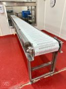 Portable S/S Framed Conveyor: 16' x 1' with Drive - Rigging Fee: $200
