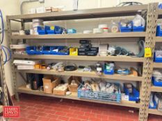 Assorted Goat Cheese Press/Draining Table Parts, Including: Hangers, Gaskets, Rollers, Conveyor Belt