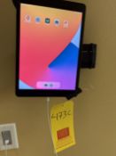 Apple I-Pad with Wall Mount and Charging Cord - Rigging Fee: $10