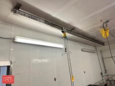 Budgit .5 Ton Capacity Trolley Hoist with 3,500 LB Capacity Jib - Rigging Fee: $150