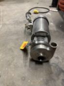 Tri-Clover Centrifugal Pump, Model: C114 with S/S Motor - Rigging Fee: $150