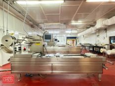 Multivac S/S Thermoformer, Model: R140, S/N: 115597 with Touch Screen HMI - Rigging Fee: $3,000