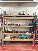 Assorted Power Tools, Including: Grinders, Drills, Skill Saw, Speedaire, Compressed Air Tank, Dayton