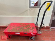 Dayton 660 LB Capacity Portable Scissor Lift Table - Rigging Fee: $25