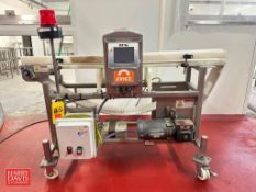 Eriez Portable S/S Metal Detector, Model: EZDSP, S/N: 190467-1 with Aperture: 8