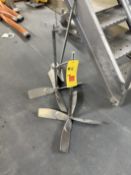 (3) S/S Silo Tank Agitation Blades - Rigging Fee: $25