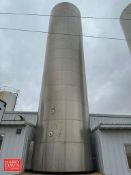 Feldmeier 30,000 Gallon Jacketed All S/S Silo, S/N: L2367 with Horizontal Agitation, S/S Air and