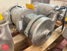 Ampco Centrifugal Pump, Model: CZ18MD18T-5 with S/S Clad Motor - Rigging Fee: $150