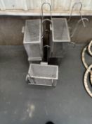 S/S Perforated Hanging Parts Baskets - Rigging Fee: $20