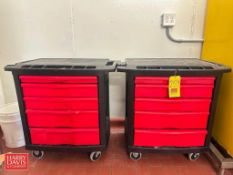 Portable Tool Chests with Assorted Wrenches, Screwdrivers and Tubing - Rigging Fee: $50