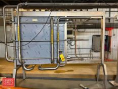 2021 Alfa Laval S/S Plate Heat Exchanger, Model: FRONT8-RD, S/N: 30120- 97911 - Rigging Fee: $3,500