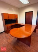 Conference Room Contents: Large Desk, Conference Table, Book Shelf and Chairs - Rigging Fee: $150