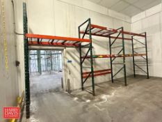 Sections: Pallet Racking: 12’ x 8’ (Subject to Confirmation) - Rigging Fee: $400