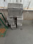 S/S Perforated Hanging Parts Baskets - Rigging Fee: $20