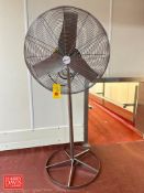 S/S Pedestal Oscillating Fan - Rigging Fee: $20