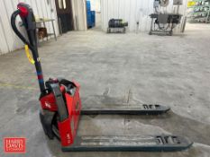 Linde Electric Pallet Jack, Model: MT12 with Battery - Rigging Fee: $100