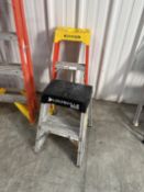 (2) Short Step Ladders - Rigging Fee: $10