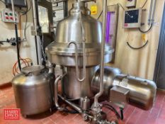 Westfalia Separator, Model: MSB200-01-076, S/N: 1677699 (4,500 RPM), Allen-Bradley PanelView Plus