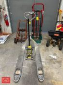 Assorted Hand Trucks and Barrel Dollies (Does NOT include pallet jack pictured) - Rigging Fee: $20