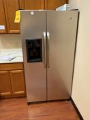 GE S/S Refrigerator, 2-Door with Ice and Water Dispenser, Magic Chef Microwave and Samsung