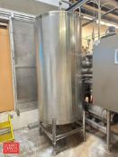 250 Gallon S/S Tank with S/S Air Valve with Control Top - Rigging Fee: $400