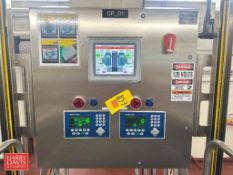 Allen-Bradley PanelView Plus 7 Touch Screen HMI CompactLogix L27ERM PLC with (4) I/Os, (2) Mettler