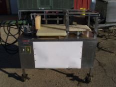 S/S 2-Way 40 LB Block Cheese Cutter with (2) Cutting Frames and Hydraulic Power System with Electric