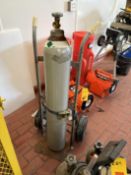 Argon Cylinder with Cart - Rigging Fee: $25