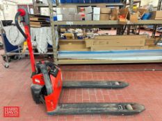 Linde Electric Pallet Jack, Model: MT12 with Battery - Rigging Fee: $100