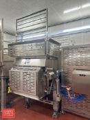 Loos 5,000 LB Capacity S/S Dual Ribbon Blender, S/N: 0320-82471-10433 with Load Cells, Allen-Bradley