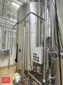 3,000 Gallon S/S Tank with Vertical Agitation, S/S Air Valve and Temperature Gauge