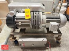 Busch Vacuum Pump, Model: 250 - Rigging Fee: $200
