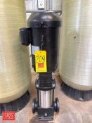 NEW Grundfos Vertical Water Pump, Model: CR10-8A-GJ-A-E-H with Weg 7.5 HP 3,530 RPM Motor