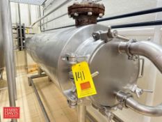 S/S Shell & Tube Heat Exchanger: 6' (Subject to Bulk Bid: Lot 139A) - Rigging Fee: $1,500