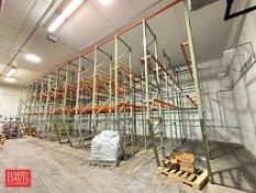 Sections: 5-Deep Drive In Pallet Racking: 18’ x 54
