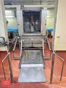 Sani-Matic S/S Buggy Washer with Centrifugal Pump, Allen-Bradley PanelView Plus 7 Touch Screen HMI