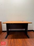 Desk, Table, File Cabinet and Chair - Rigging Fee: $25