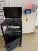 Kronos Electronic Time Clock with Monitor, PLC and Stand - Rigging Fee: $25