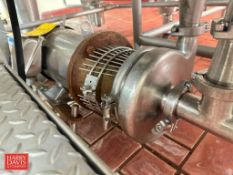 Tri-Clover S/S Centrifugal Pump, Model: C114 - Rigging Fee: $150