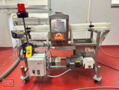 Eriez Portable S/S Metal Detector, Model: EZDSP, S/N: 190467-3 with Aperture: 8