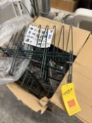 NEW Coated Wall Mount Coat Racks - Rigging Fee: $10