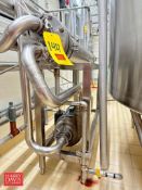 S/S Skid Mounted Enerquip S/S Shell & Tube Heat Exchanger, Ampco Centrifugal Pump, Model: 2X2ZCZ