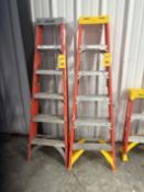 (2) Keller and Werner Step Ladders: 6' - Rigging Fee: $10