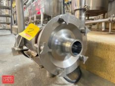 Fristam Centrifugal Pump, Model: FPX 3551-250 with Baldor S/S Clad Motor: Mounted on S/S Base