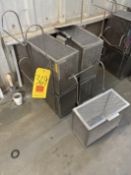 S/S Perforated Hanging Parts Baskets - Rigging Fee: $20