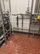 S/S Flowverter Station with Jumper, S/S Piping: 100+, Clamps, Fittings and Hanger